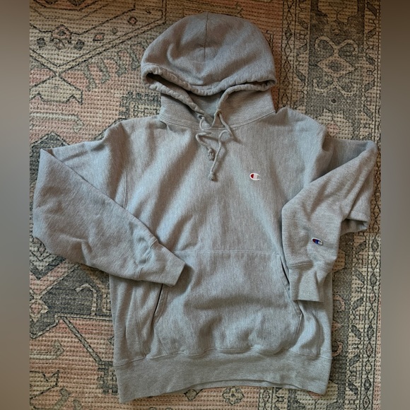 Champions reverse weave hoodie - grey - Picture 2 of 4
